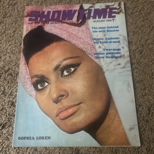 Showtime magazine sophia - sophia, loren